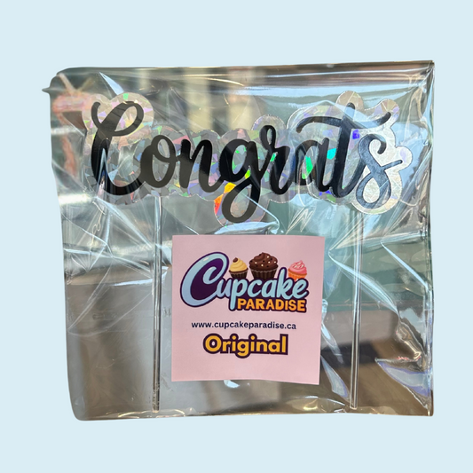Congrats Cake Topper