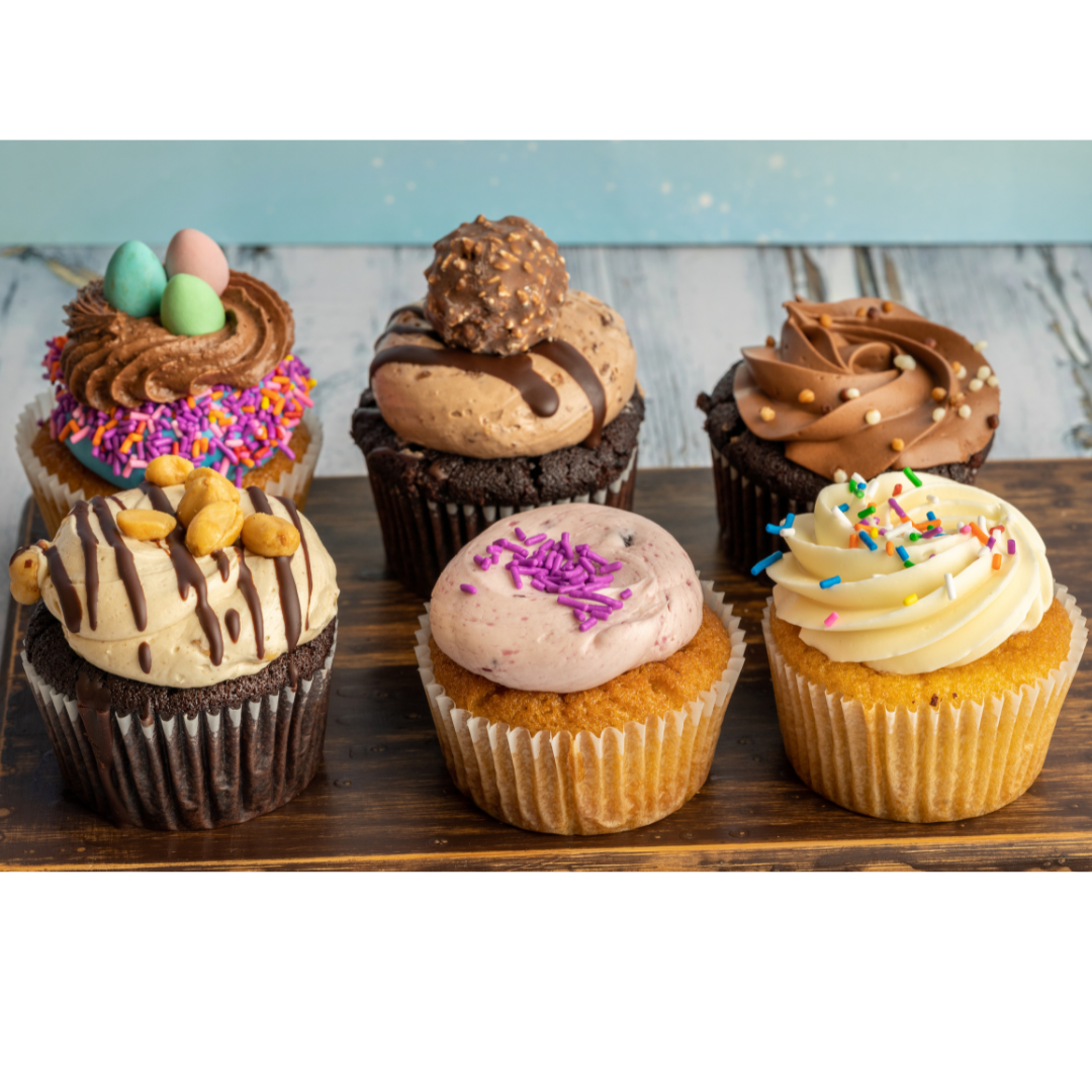 6 Pack Original Cupcakes