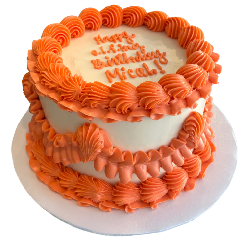 Round Vintage Cake