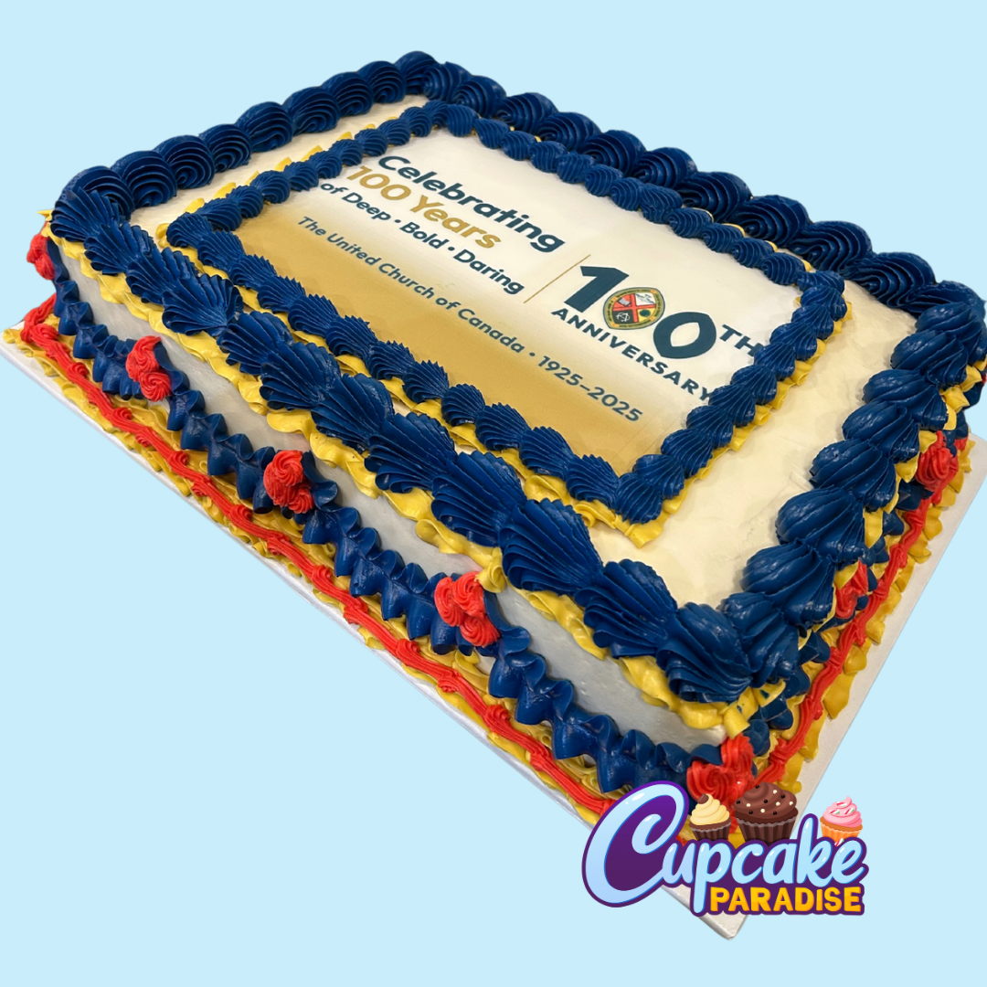 Rectangle/Slab Vintage Cake