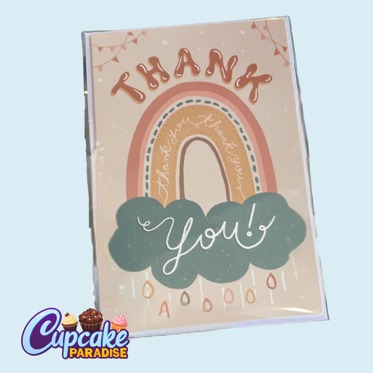Thank You Card (Design may vary)
