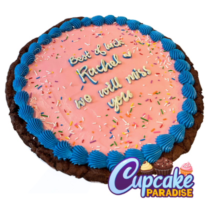 Message Cookie Cake