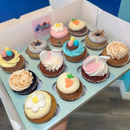 6 pack Easter Cupcakes