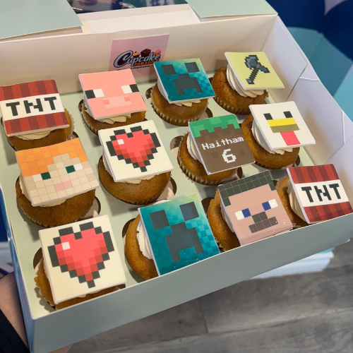 Minecraft cupcakes - Select your Flavors