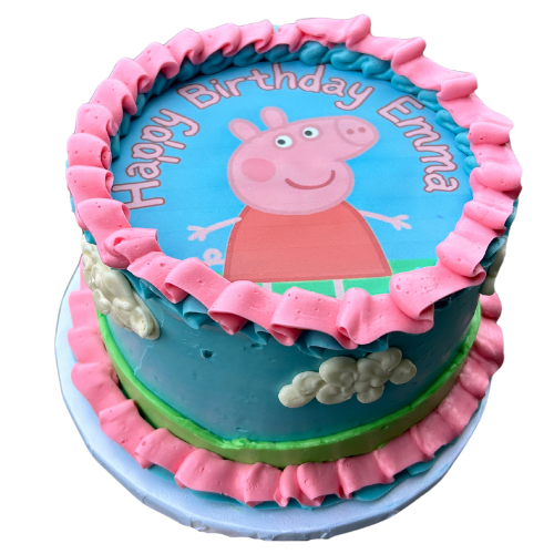 Peppa Pig Themed Cake