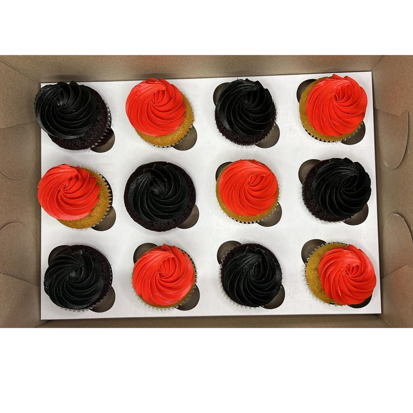 Custom Color Cupcakes