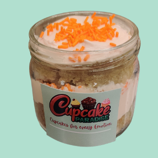 Gluten-Free Vegan Pumpkin Spice Cake Jar