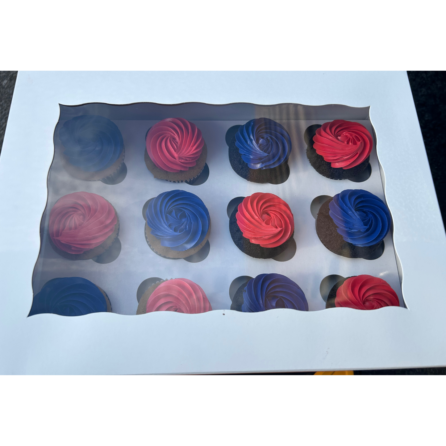 Custom Color Cupcakes