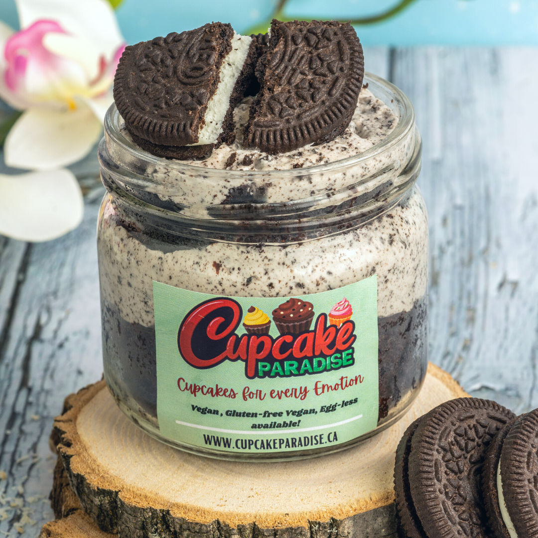 Cookies and Cream Cake Jar