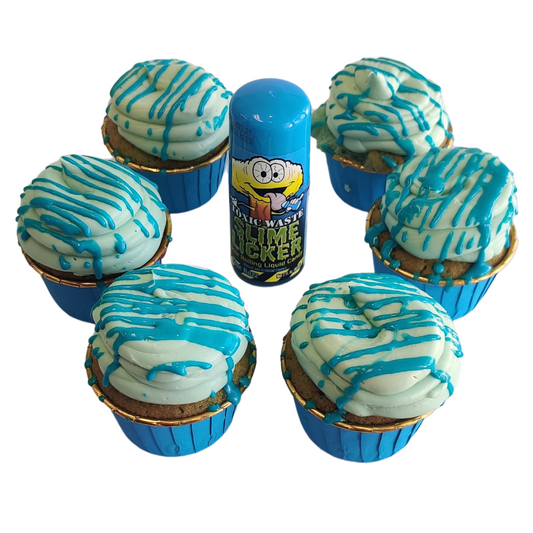 Slime Licker Infused Cupcakes - 6pack